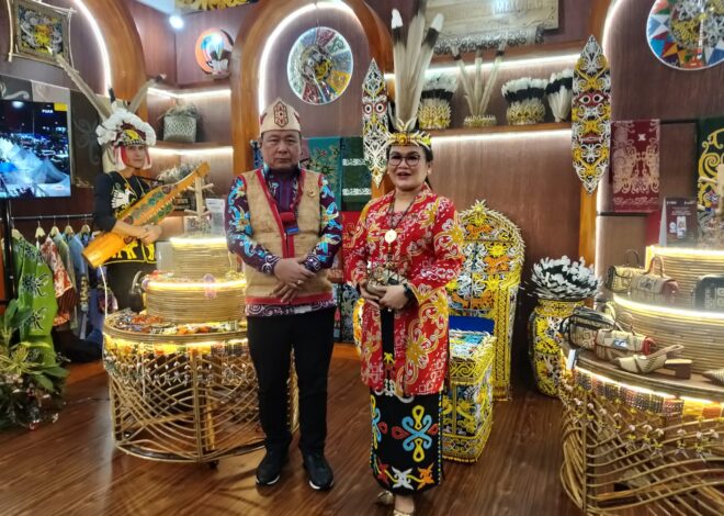 Dekranasda Malinau Hadirkan Nuansa Adat Dayak Kenyah di Kriyanusa 2026