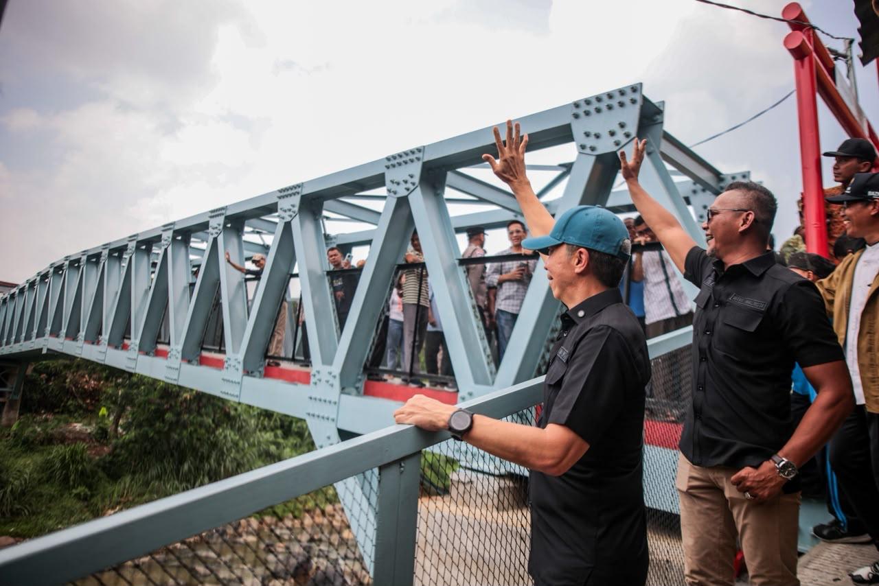 Jembatan Pasir Jaya–Paledang Diresmikan, Warga Kini Bisa Memanfaatkannya