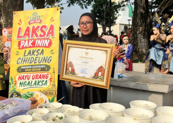 Laksa Pak Inin Cihideung, Kuliner Legendaris Bogor Sejak 1965, Raih Pengakuan Warisan Budaya