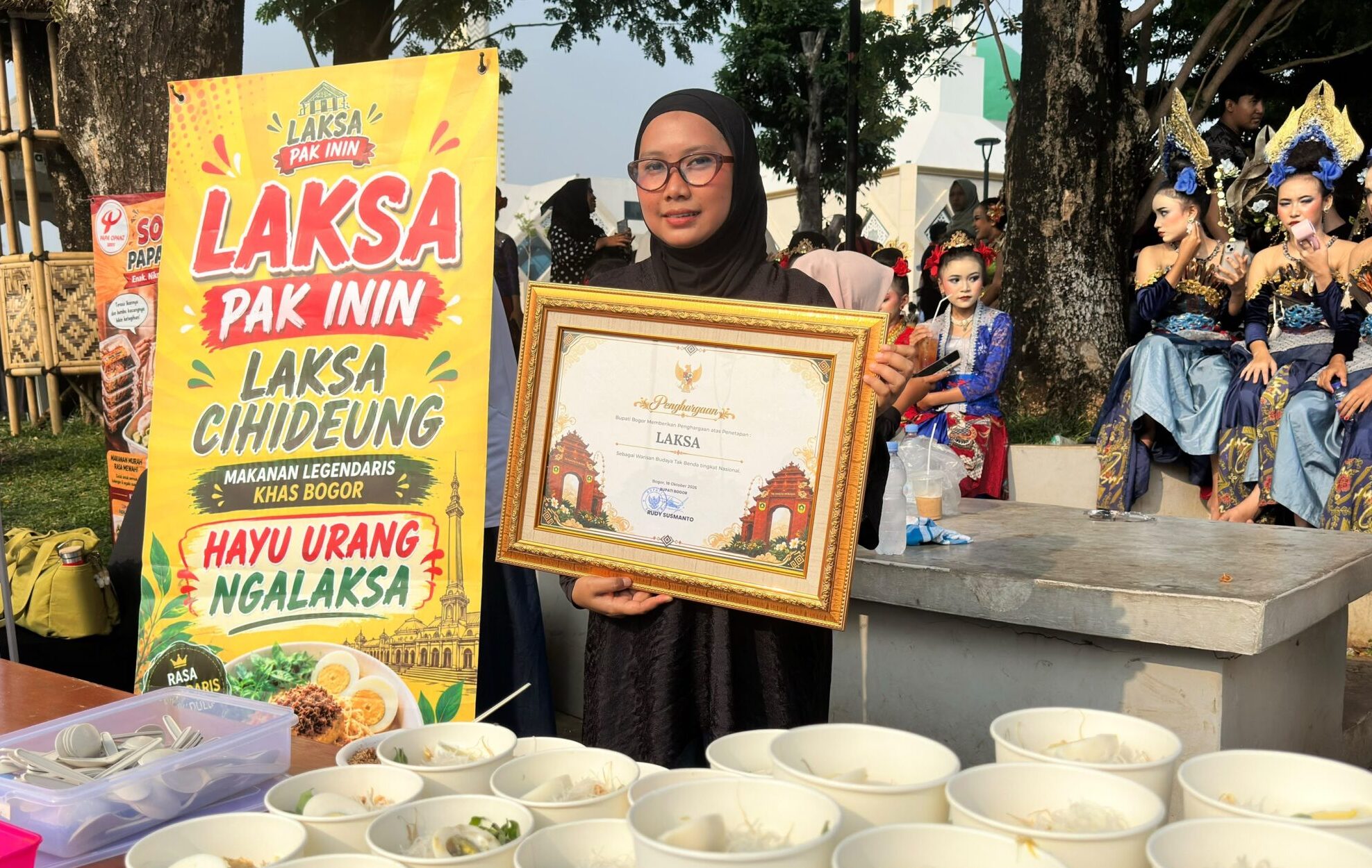Laksa Pak Inin Cihideung, Kuliner Legendaris Bogor Sejak 1965, Raih Pengakuan Warisan Budaya