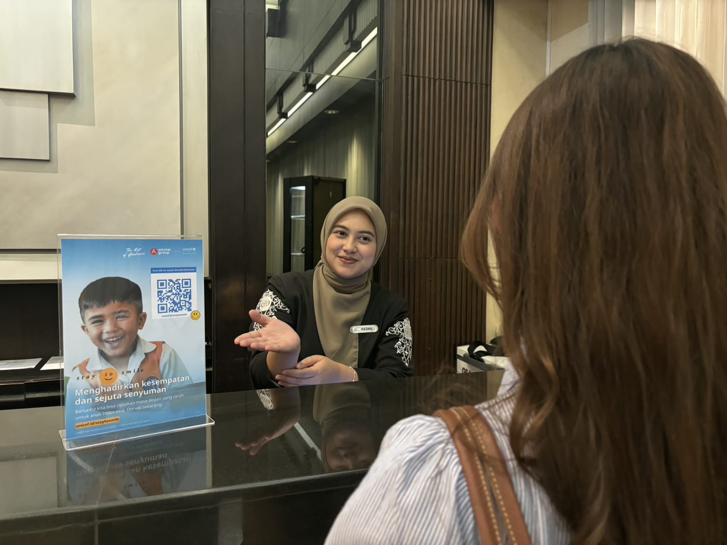 Grand Dafam Braga Bandung Ajak Tamu Berbagi Kebaikan Bersama UNICEF