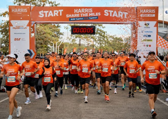 HARRIS Bekasi Gelar Charity 7K Fun Run, Gabungkan Olahraga dan Aksi Sosial