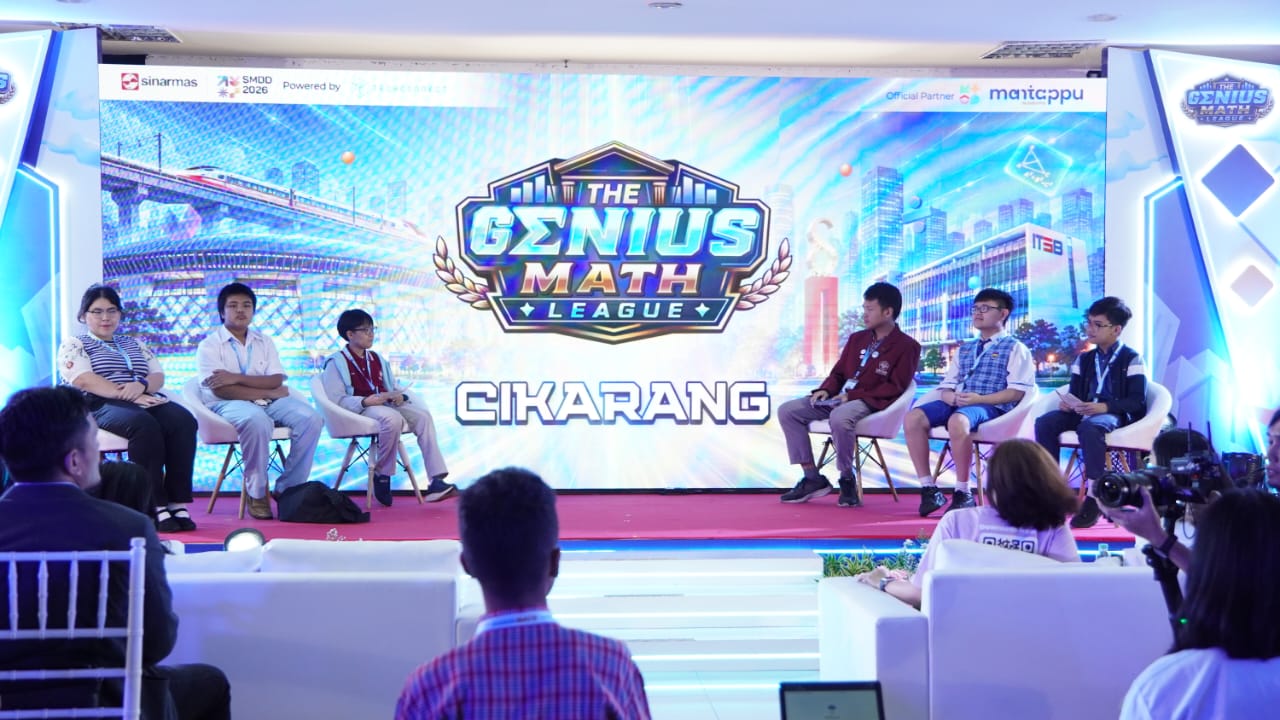 The Genius Math League 2026 Cikarang Jaring Tiga Finalis ke Grand Final