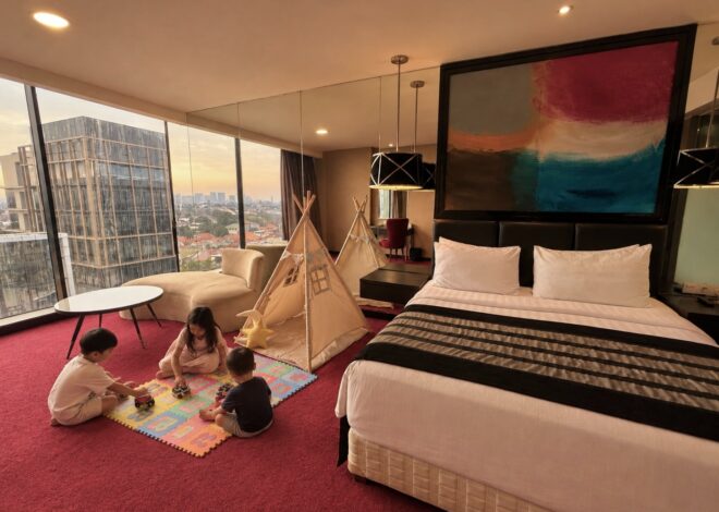 Cosmo Amaroossa Jakarta Hadirkan “Kids Tent Stay” untuk Family Staycation