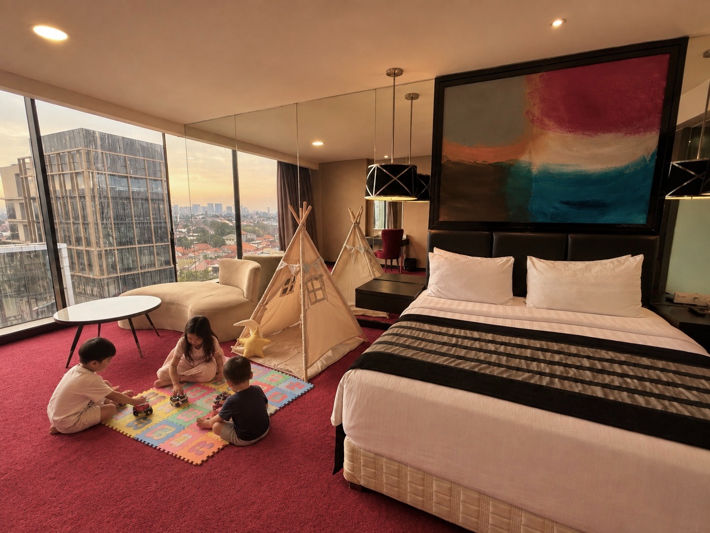Cosmo Amaroossa Jakarta Hadirkan “Kids Tent Stay” untuk Family Staycation