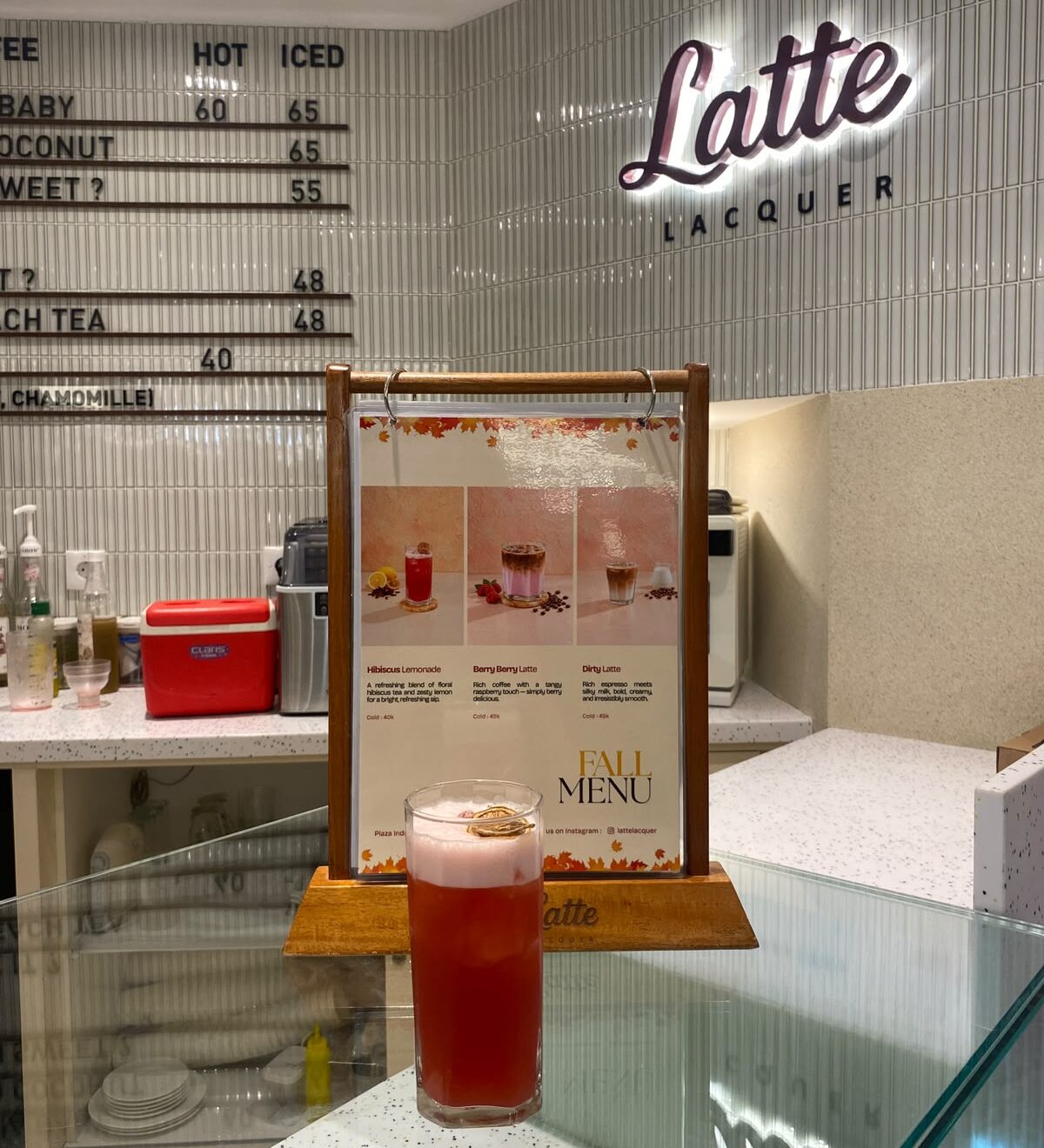 Latte Lacquer Hadirkan “First Taste of Fall” dengan Tiga Kreasi Minuman Baru