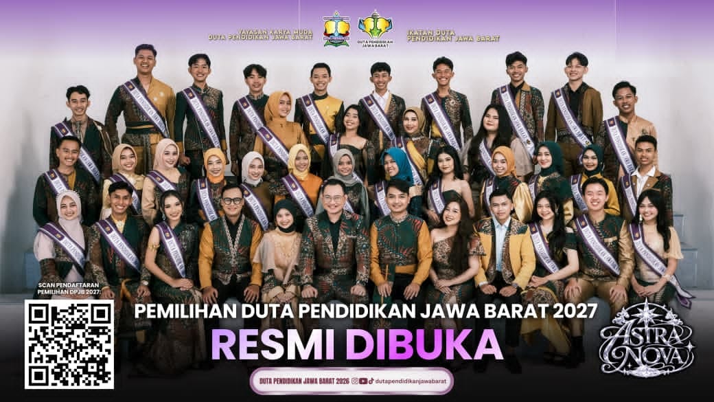 Pendaftaran DPJB 2027 Dibuka, Pemuda Jawa Barat Diajak Jadi Agen Perubahan
