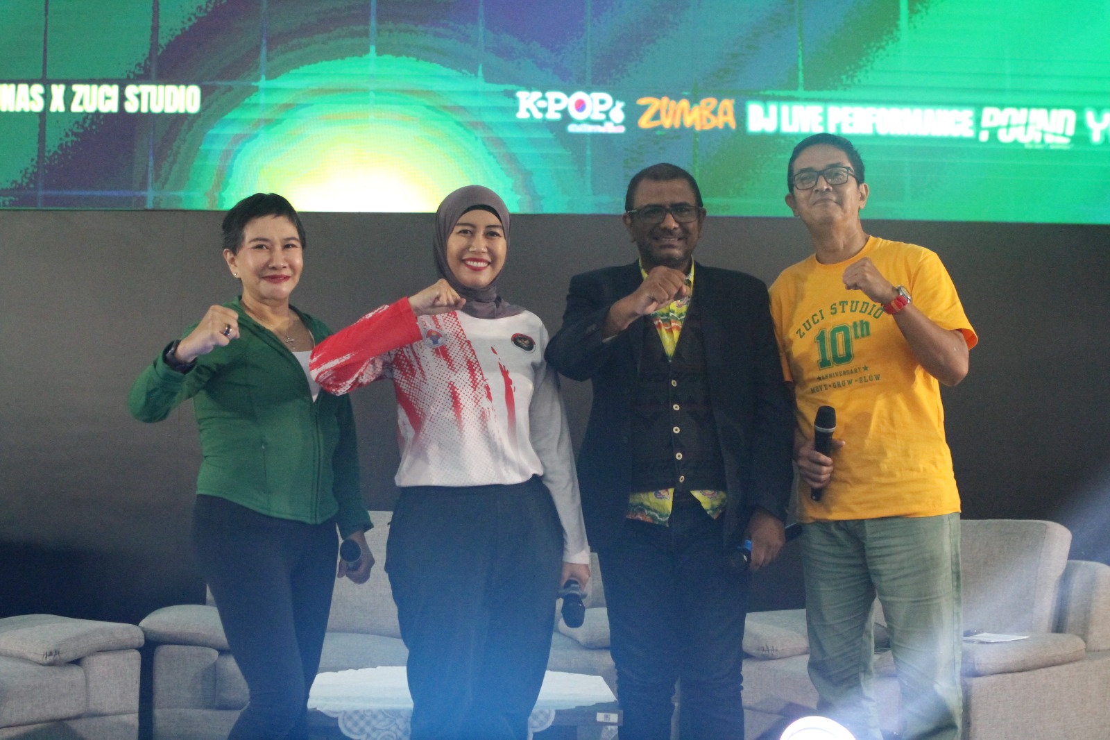 Zuci Studio Rayakan Satu Dekade dengan Move, Grow & Glow, Ada Yoga hingga Zumba Party