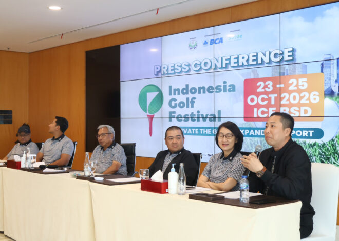 Indonesia Golf Festival 2026 Bidik 30.000 Pengunjung, Hadirkan 120+ Exhibitor