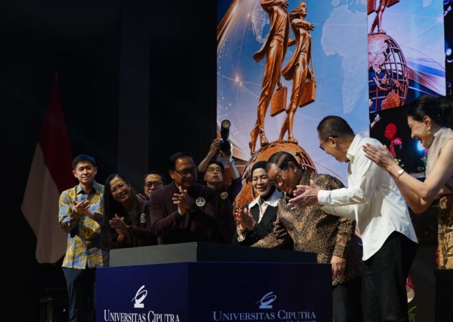 Gubernur DKI Resmikan Universitas Ciputra Jakarta, Mahasiswa Belajar dari Bisnis Nyata