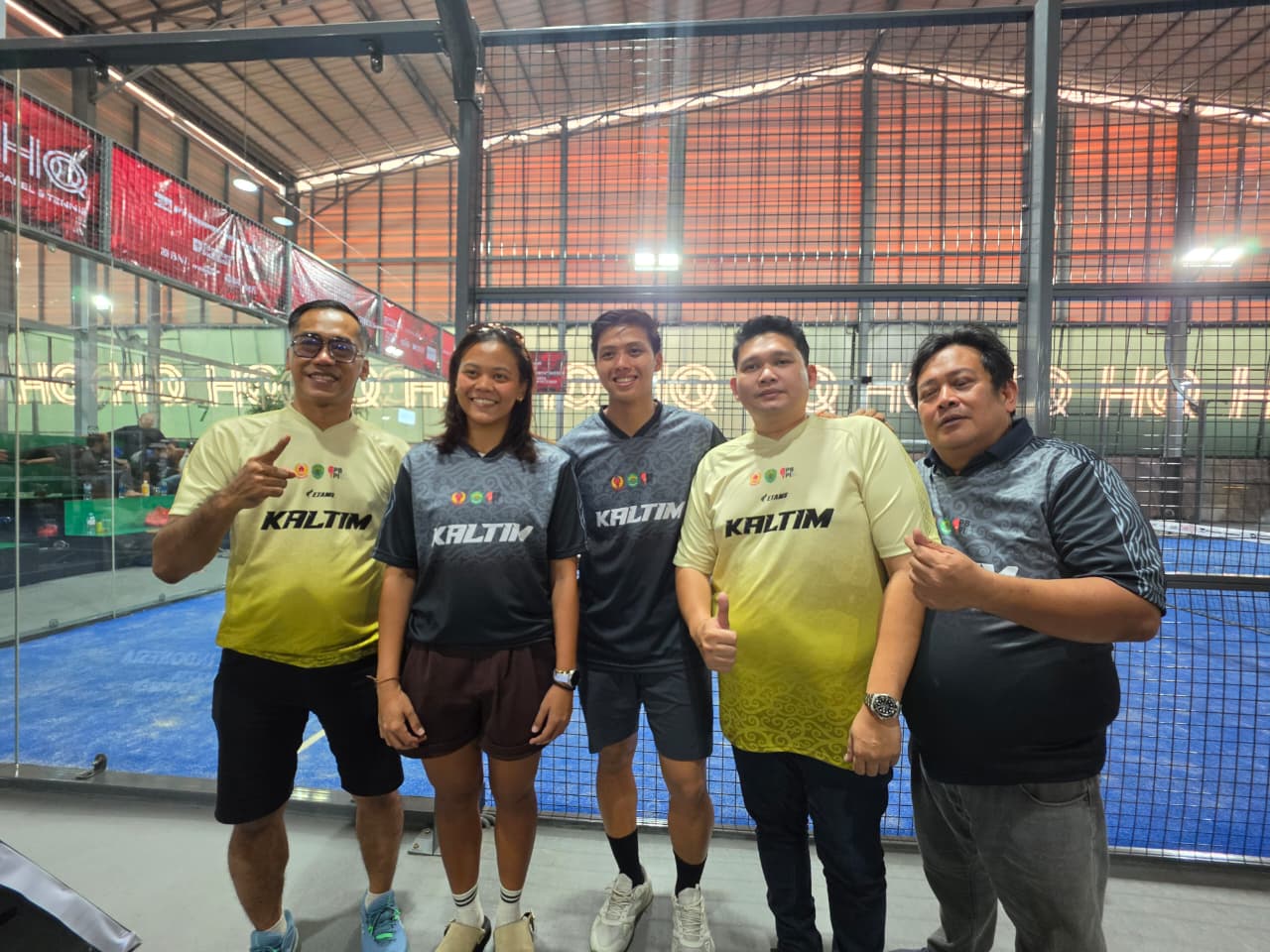 Kaltim Andalkan 17 Atlet di Kejurnas Padel 2026, Tim Putra Tembus Perempat Final