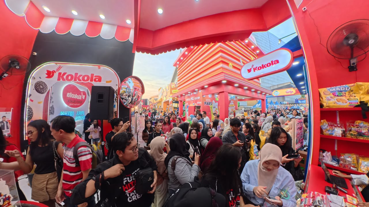 Kokola Perkenalkan Kukis Black untuk Gen Z di PRJ Surabaya 2026