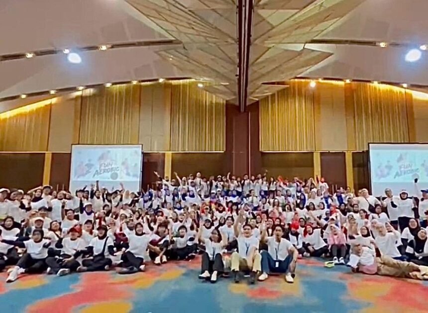 Diikuti Lebih dari 250 Peserta, Fun Aerobic Meriahkan Hotel Ciputra Jakarta