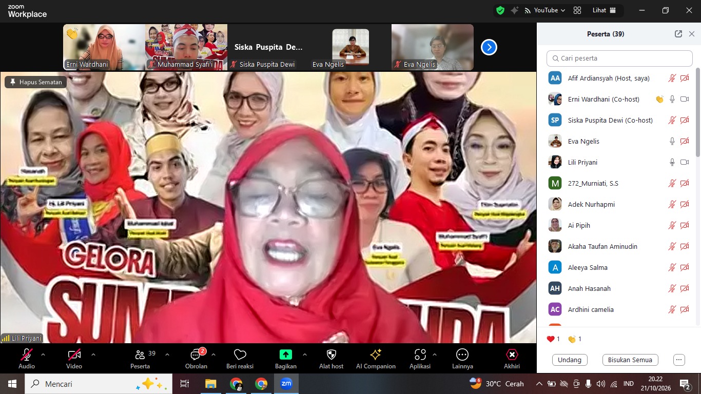 Parade Penyair Jendela Puspita Satukan Generasi Lewat Puisi Sambut Sumpah Pemuda