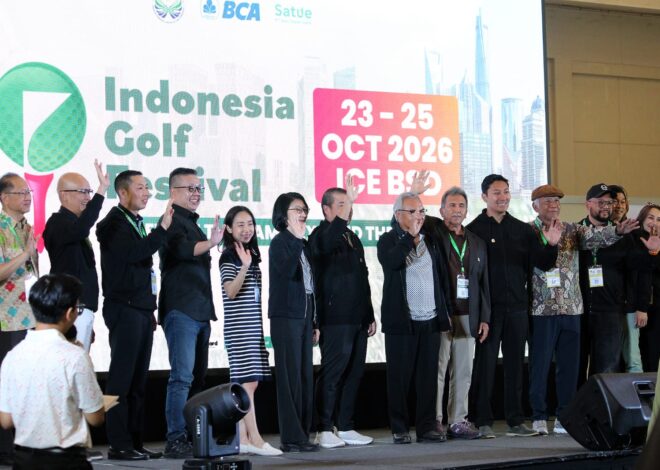Indonesia Golf Festival 2026 Dibuka di ICE BSD, Hadirkan 120 Exhibitor