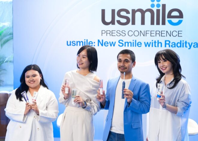Raditya Dika Jadi Brand Ambassador usmile, Ajak Masyarakat Lebih Peduli Perawatan Gigi