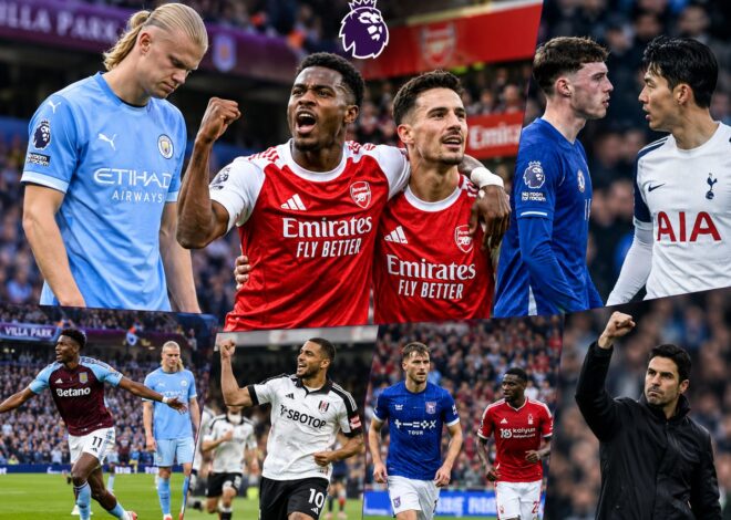 Manchester City Tumbang, Arsenal Samai Poin, Tottenham Taklukkan Chelsea