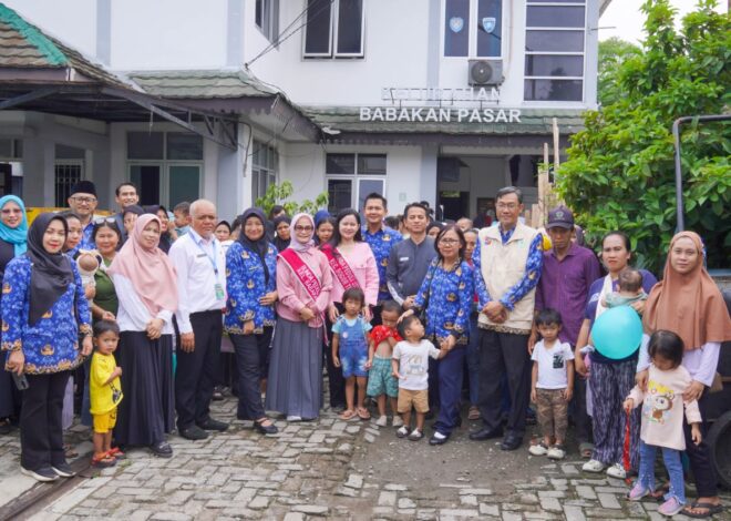 THE 1O1 Bogor Salurkan Bantuan Nutrisi untuk Ibu Hamil dan Anak di Dua Kelurahan