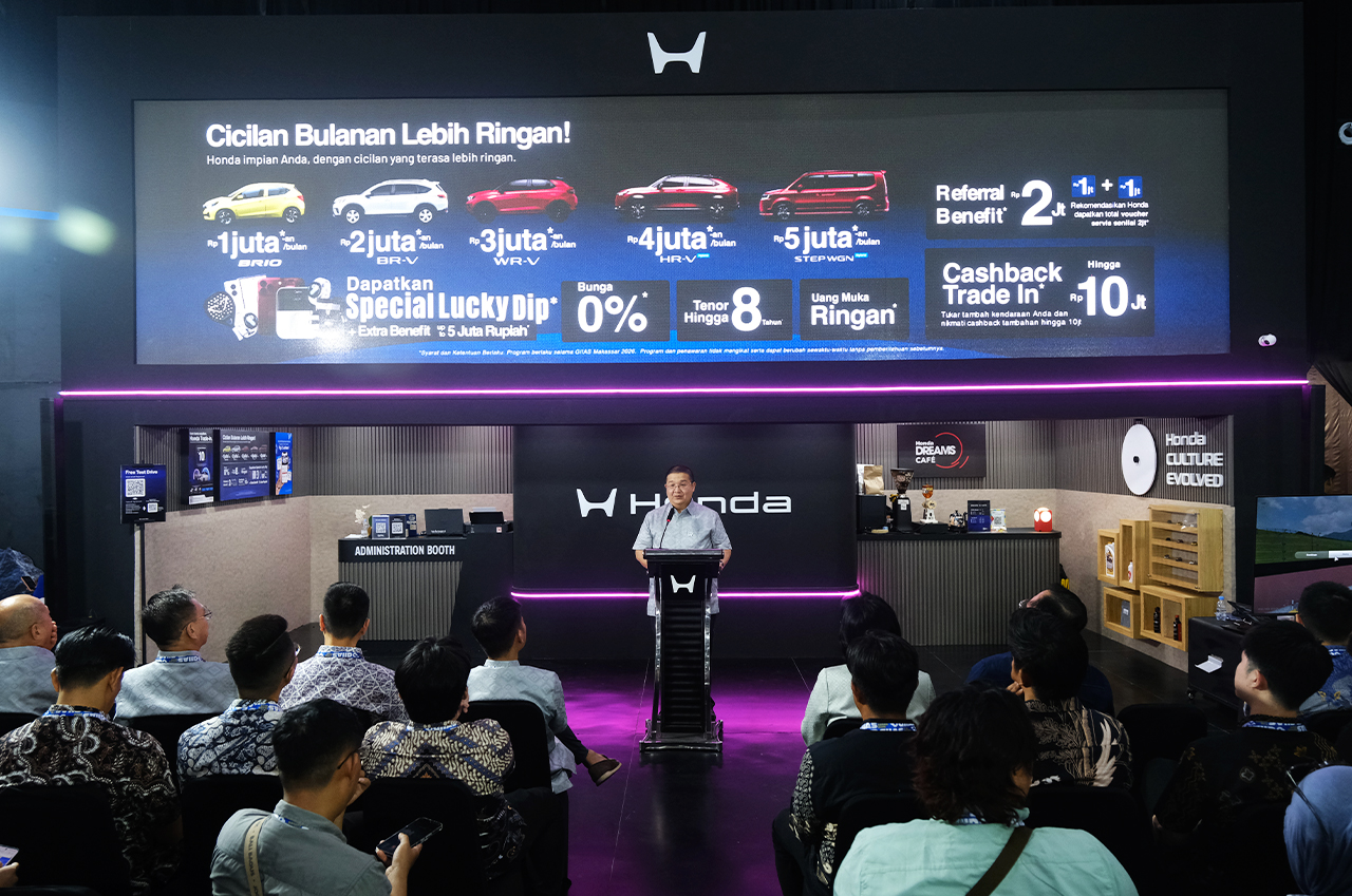 Honda Tampilkan Culture. Evolved. di GIIAS Makassar 2026, Hadirkan Tiga Karakter Utama